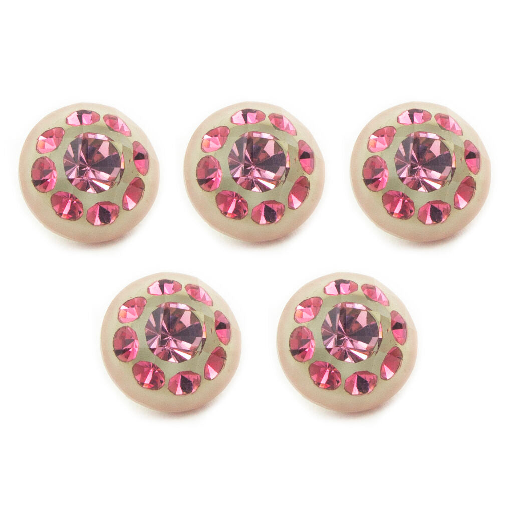 stal buttons 12 mm diameter - pack of 5 (H1654B)