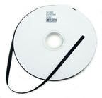 Large roll of premium black double faced satin ribbon