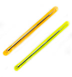 Two stainless steel spot pimple blackhead removers in sleeves.