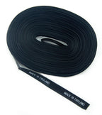 Roll of sew-in satin labels with 'Made in England' text.