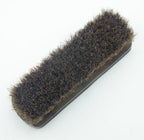 Close-up of the bristles on the horse hair brush