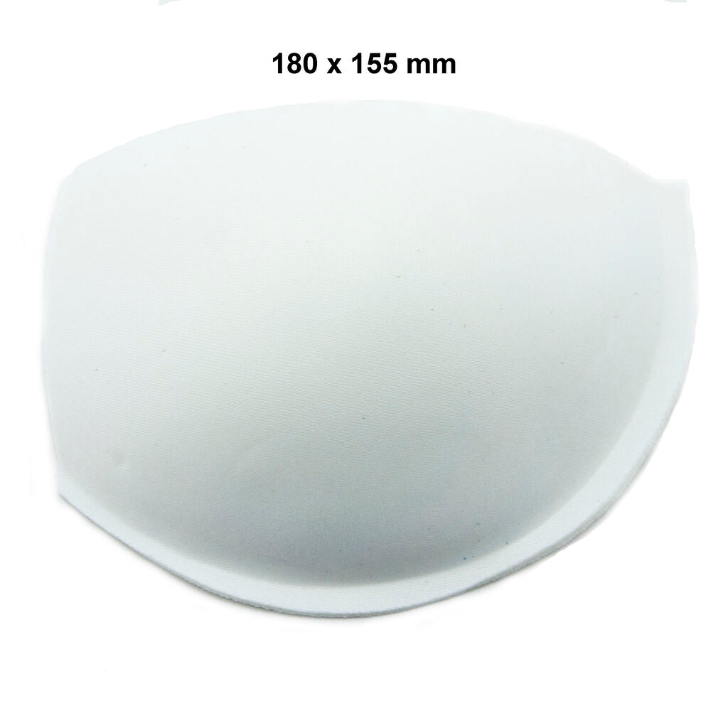 Measurement of bra cups displayed on a ruler.