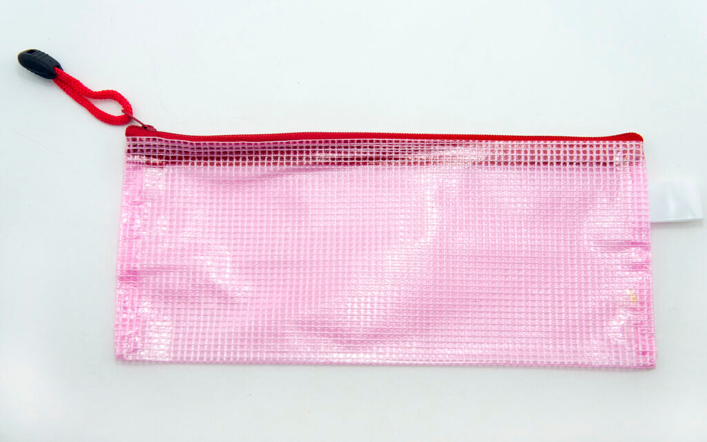 Close-up of a tough PVC protective files bag, showcasing its waterproof design.