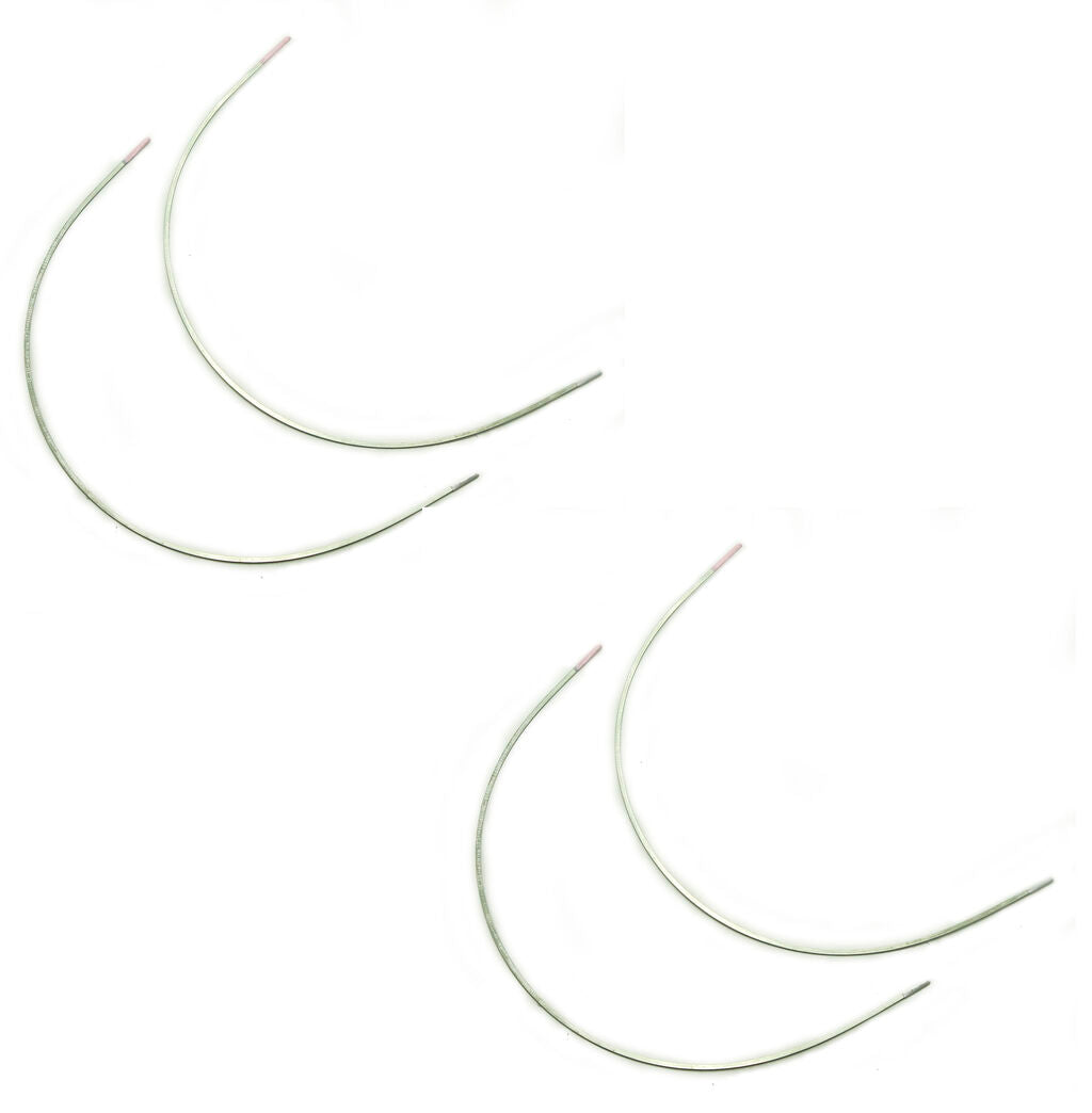 14" 2 Pairs of XXXL Metal Bra Wires for E - J Cups 34 cm Circumference