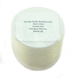 Roll of 1.2mm clear stretchy string for bead crafting.