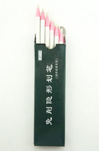 Close-up of Non Sharpening Tailor Pencil on fabric