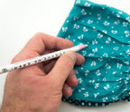 Auto-fading feature demonstrated on leather material