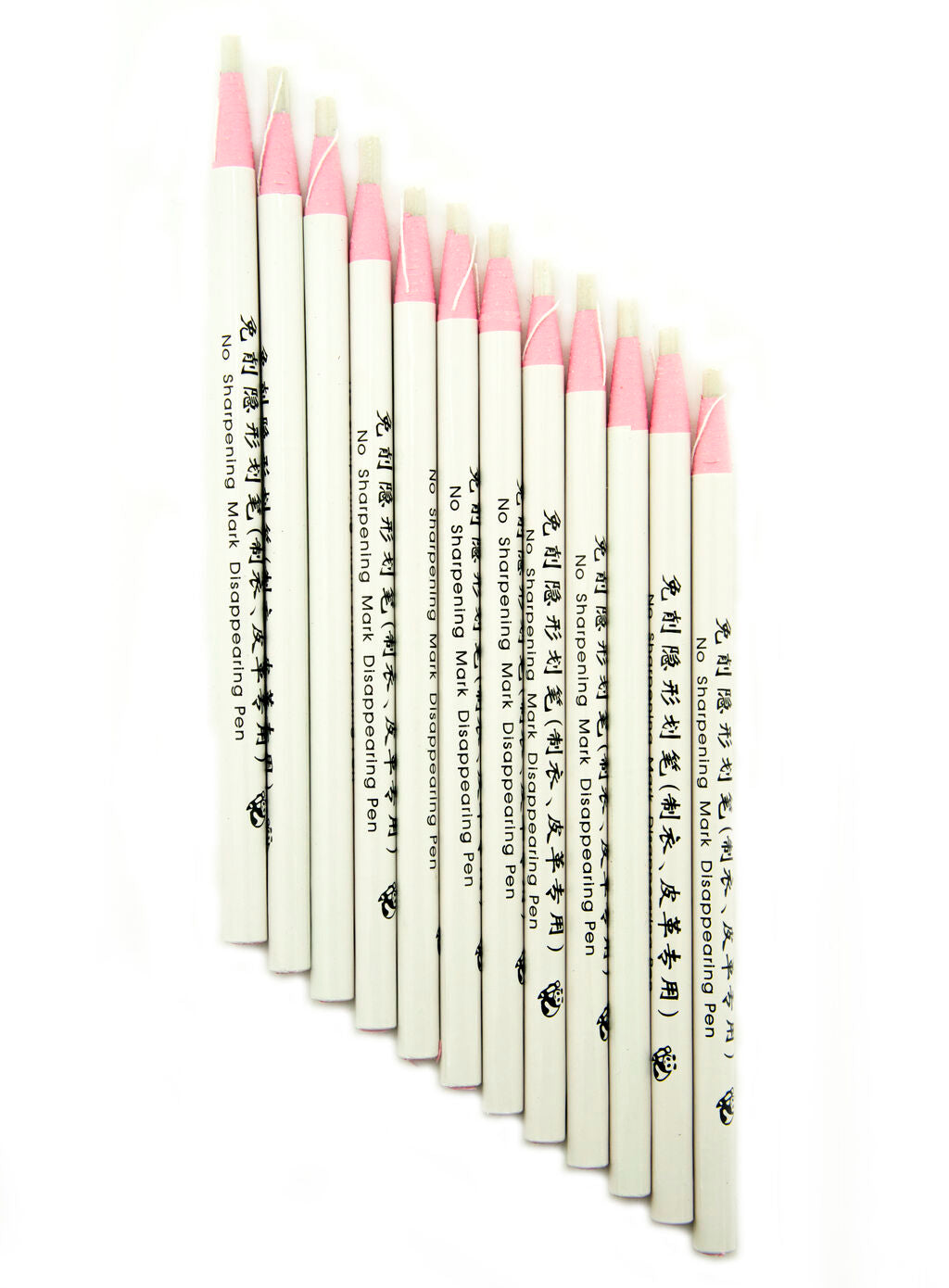 Pack of 12 Non Sharpening Tailor White Magic Pencils