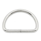 D rings displayed in a pack, ideal for belts and bags