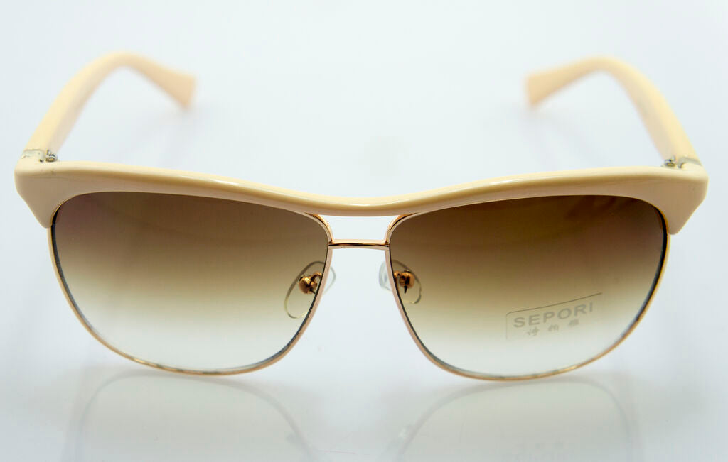 A Pair of Stylish Fashion Sunglasses - Frame 135 mm Wide x Arm 130 mm Long - 100% UV400 protection