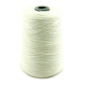 Spool of white nylon sewing thread for shoe repair
