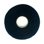 Two rolls of stretchy black single-sided fusible bias tape.