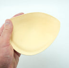 Close-up of the nude colour push up bra pads showing texture.