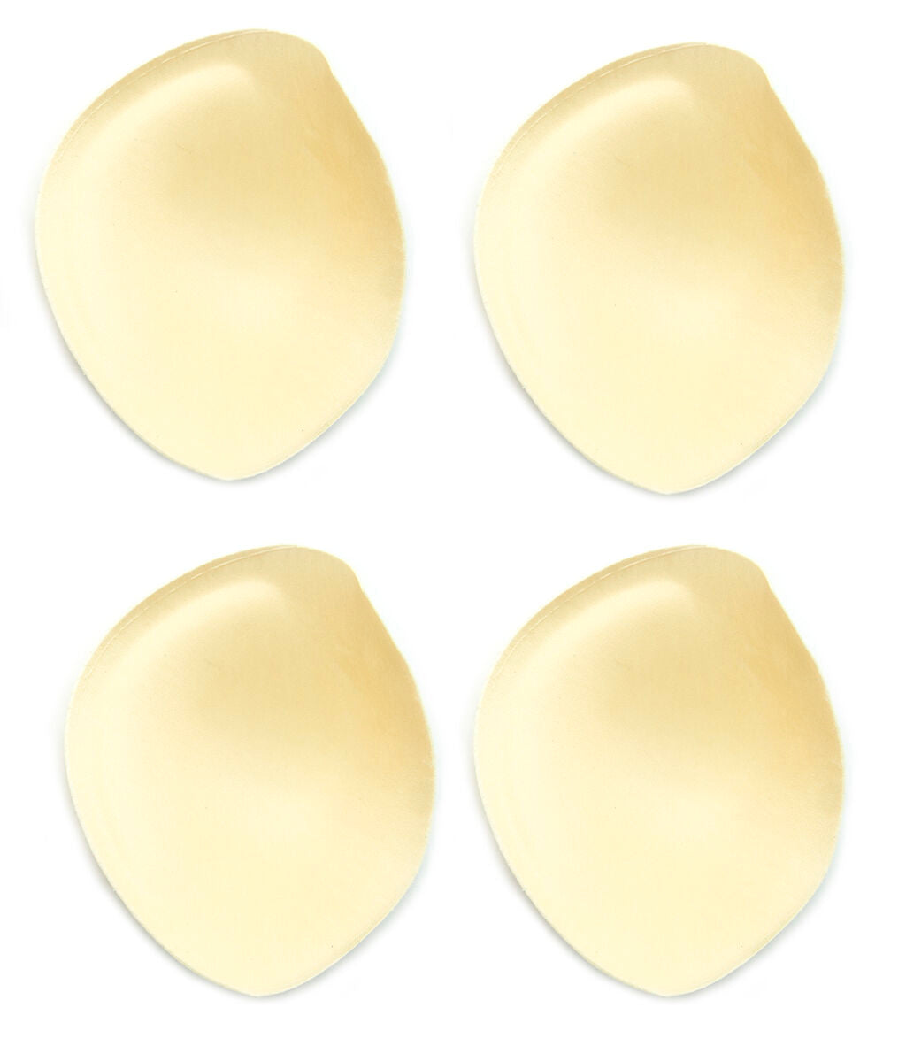 Two pairs of small nude sew in push up bra pads.