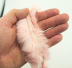 Baby Pink Piping Rabbit Fur Trim for Garment Edging, Coats, Hoods, Cushions & Soft Furnishings 4cmW - Per Metre