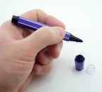Display of various colourful felt tip pens