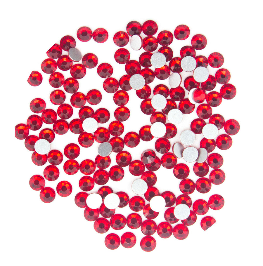 A Premium A+ Glass Cut Hot Fix Iron On Diamante Rhinestones For Garment Bag Decoration