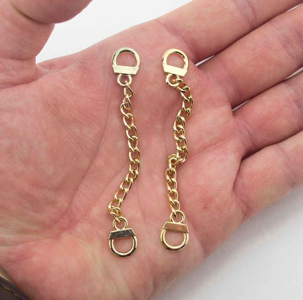 Dark metal variant of the sew on coat hanger shown
