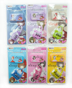 Set of 2 Clover 3 Digit Combination Padlocks for Your School, Home, Locker, Bag, Diary