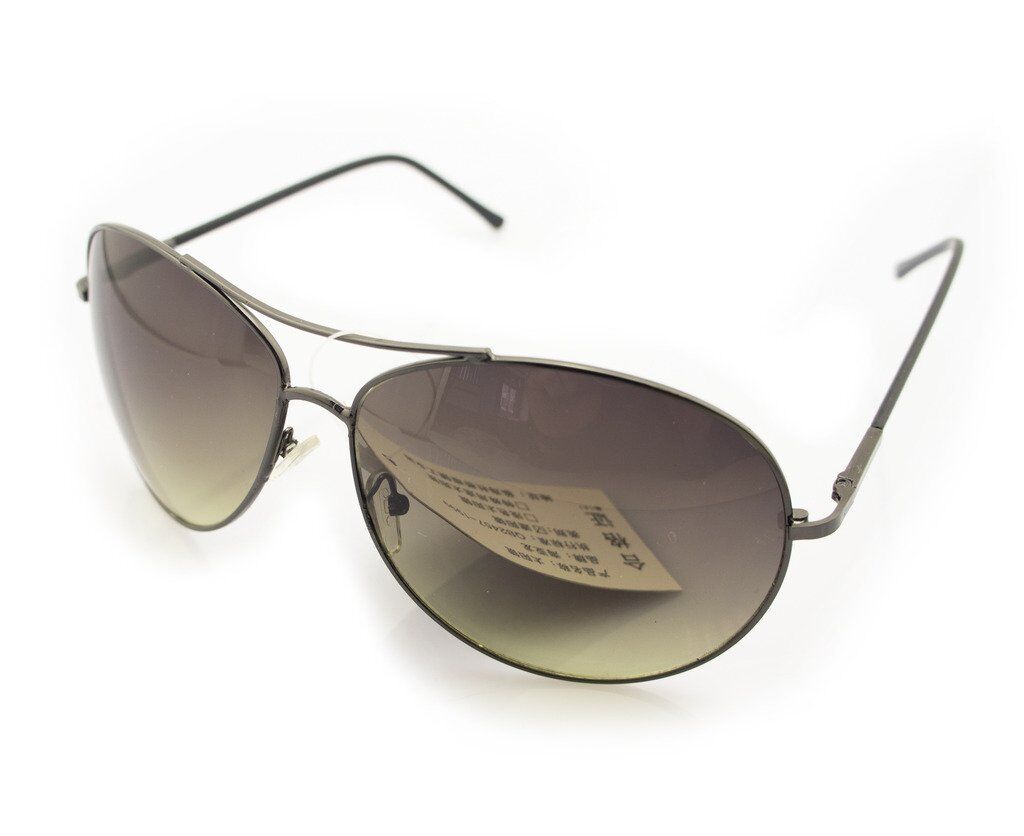 665 Unisex Aviator Sunglasses - Metal Frame - Width at Temples 140 mm - 100% UV400 Protection