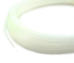 Roll of ridged nylon plastic continuous boning, 6 mm wide.