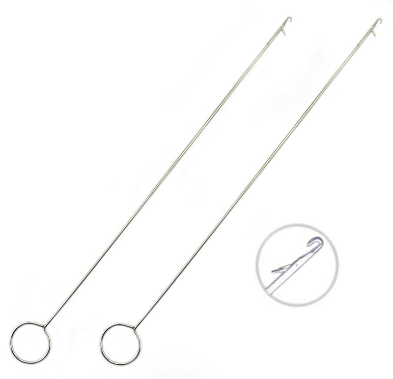 Two loop turners, 10.5 inches long, displayed on a white background.