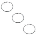 Large Heavy Duty Binding Ring Hinged/Book Binder Ring, 3.4 Inch Diameter X3 In A Pack