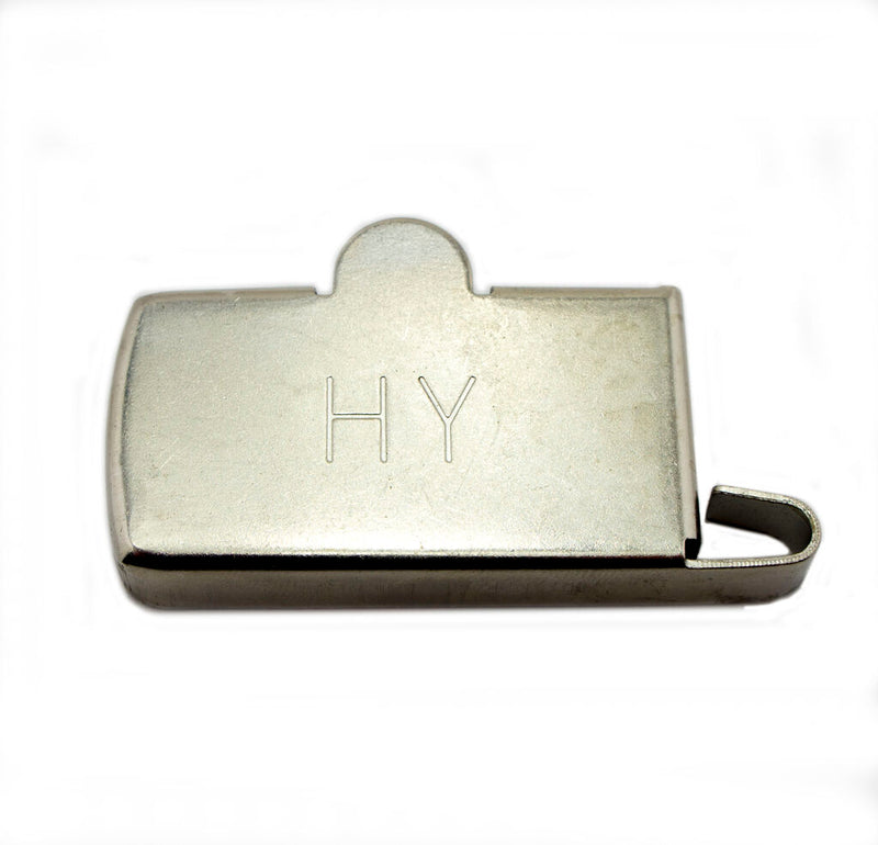 Extra large steel magnetic seam guide for sewing machines.