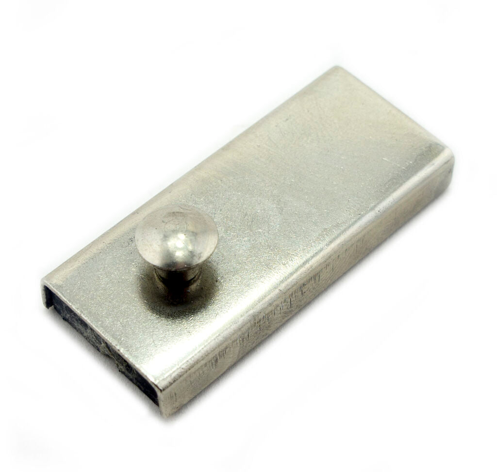 Large steel magnetic seam guide for sewing machines