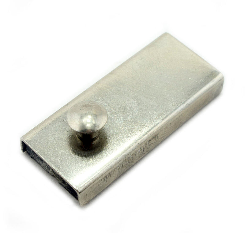 Large steel magnetic seam guide for sewing machines