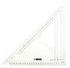 Combination graders set square measuring 25 cm x 14 inches.