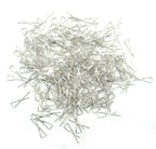Pack of 500 professional metal garment shirt cross clips.