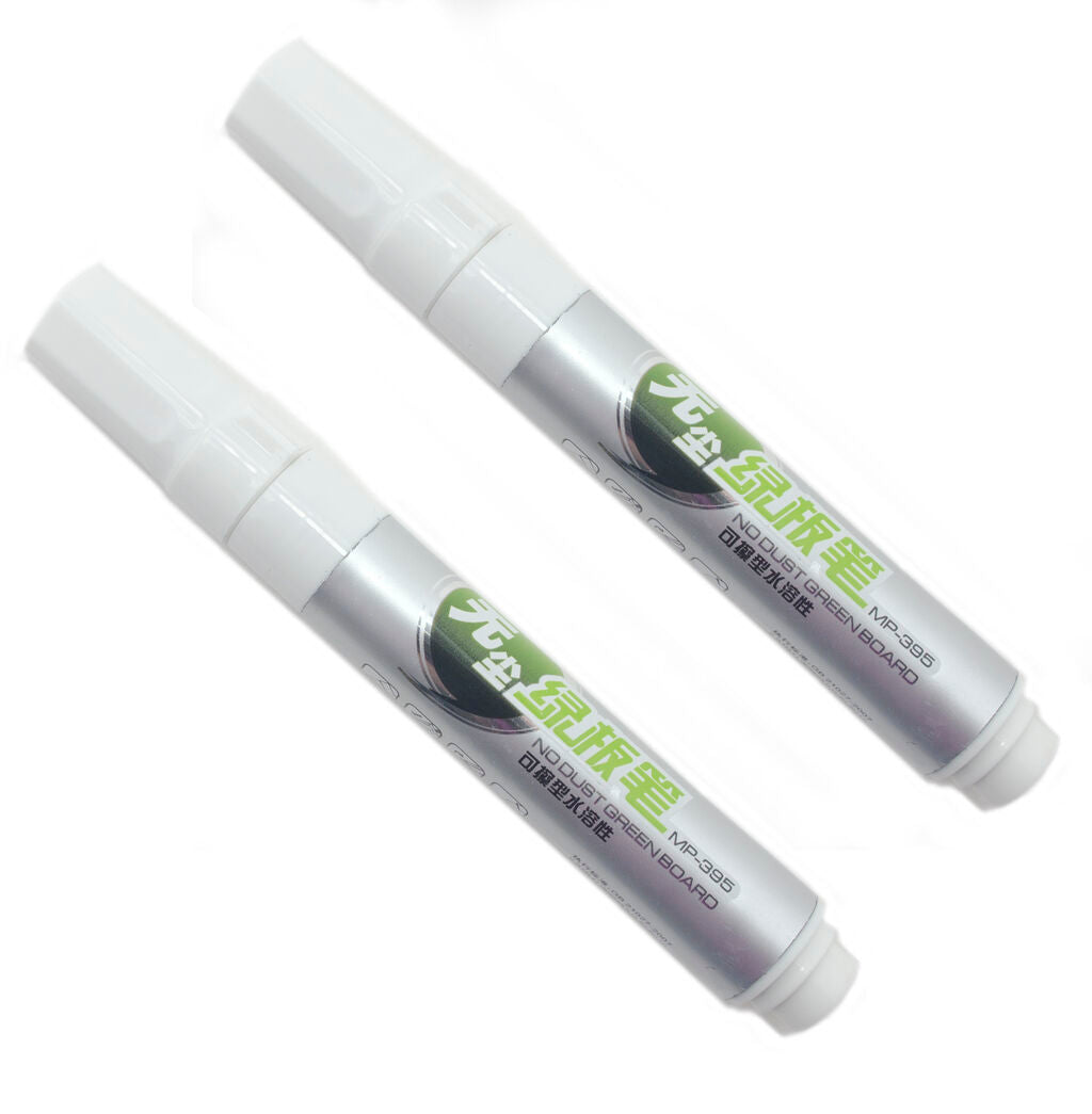 Two liquid chalk marker pens with 3mm nibs on a white background.