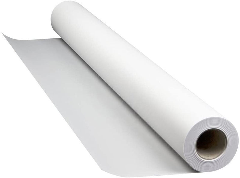Roll of white pattern cutting tracing paper with adhesive