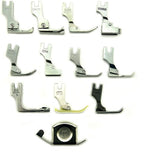 Close-up of sewing feet included in the pack
