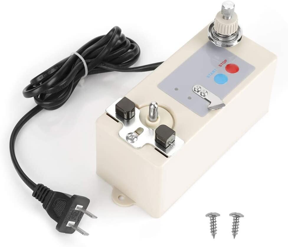 Compact design of the bobbin winder for easy storage