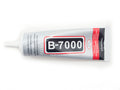 B-7000 transparent glue bottle with 110 mL capacity.