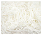 Soft lightweight white elastic roll for mask making