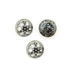 ante crystal buttons - 18 mm