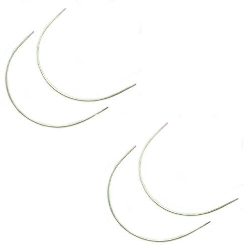 14" 2 Pairs of XXXL Metal Bra Wires for E - J Cups 34 cm Circumference