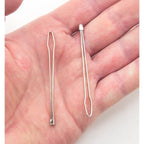 Set of 2 threaders displayed with a measuring tape for size reference.