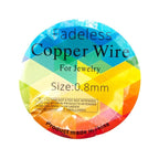 10 metres of flexible silver-tone wire for jewellery making