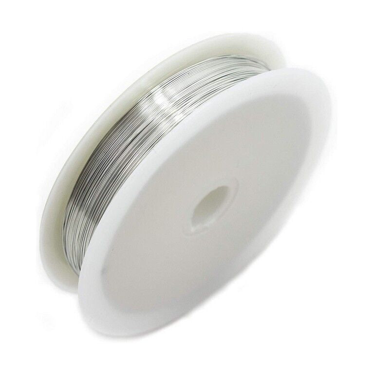 Close-up of 0.8 mm diameter copper wire for crafting