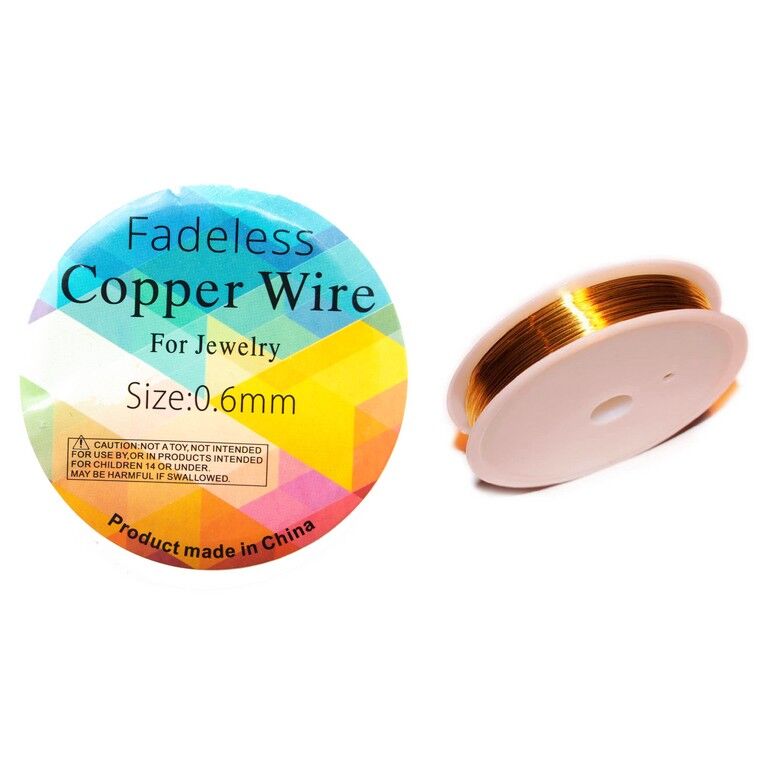 t craft wire - 0.6 mm approx 15 metres (H2528)