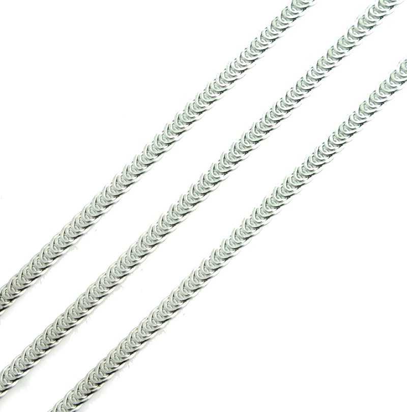 Continuous spiral steel boning, 1 metre long and 5 mm wide.