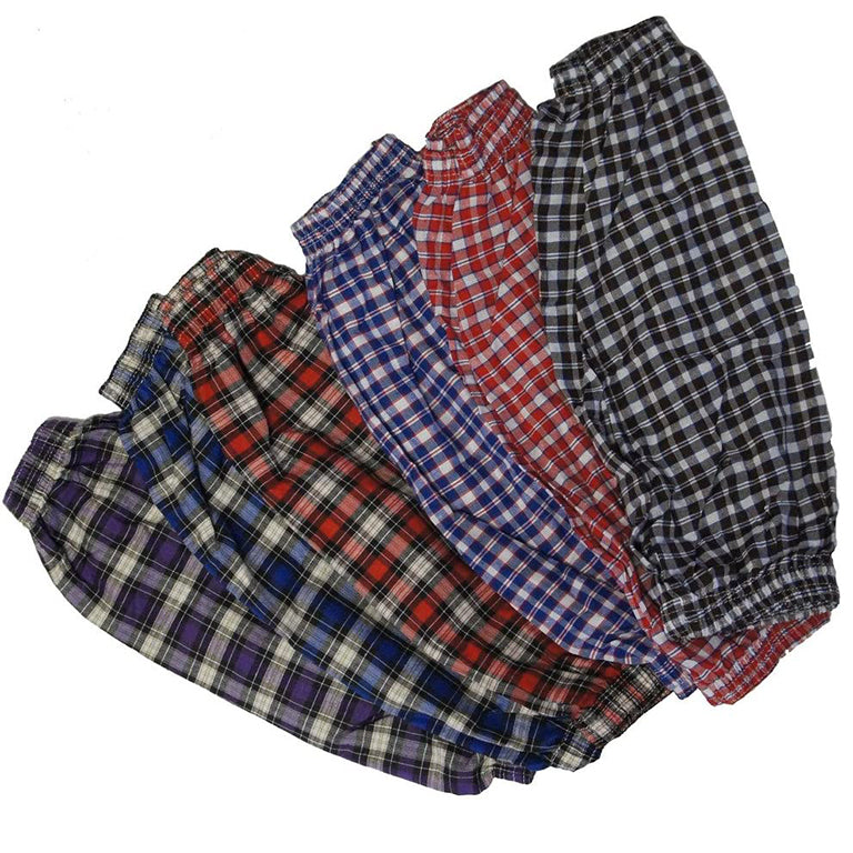 Two pairs of children's waterproof checked sleeve protectors