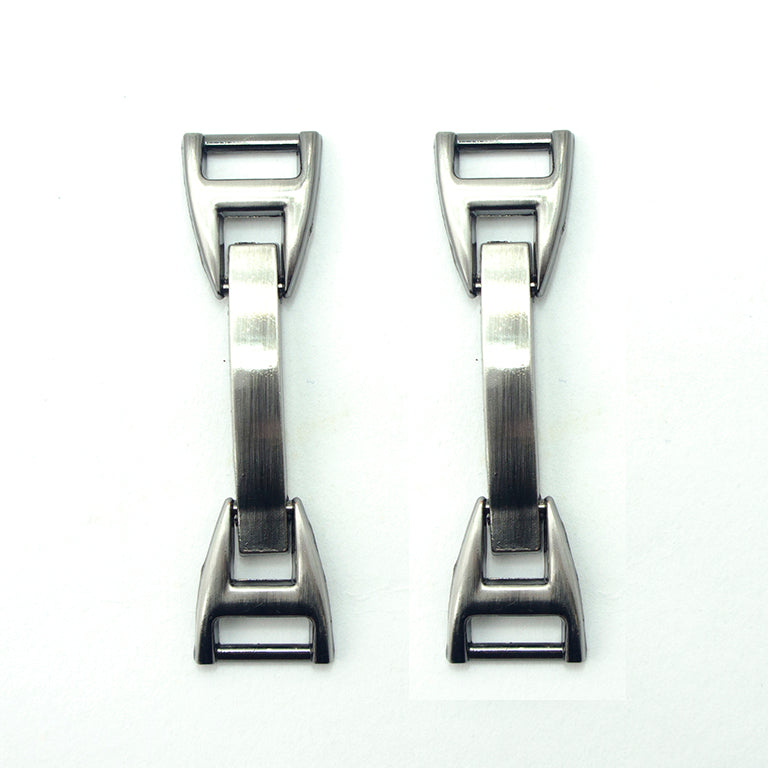 equestrian buckles - 70 x 18 mm - 2 pieces