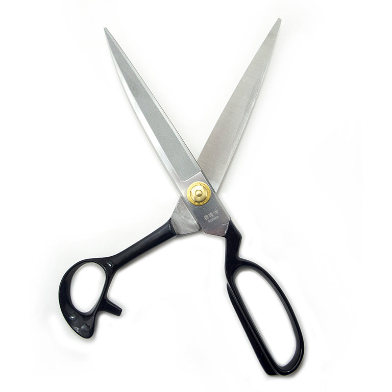 Professional Korean tailoring scissors with a 12 inch length.