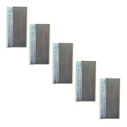 Box of 5 single edge razor blades for various uses.