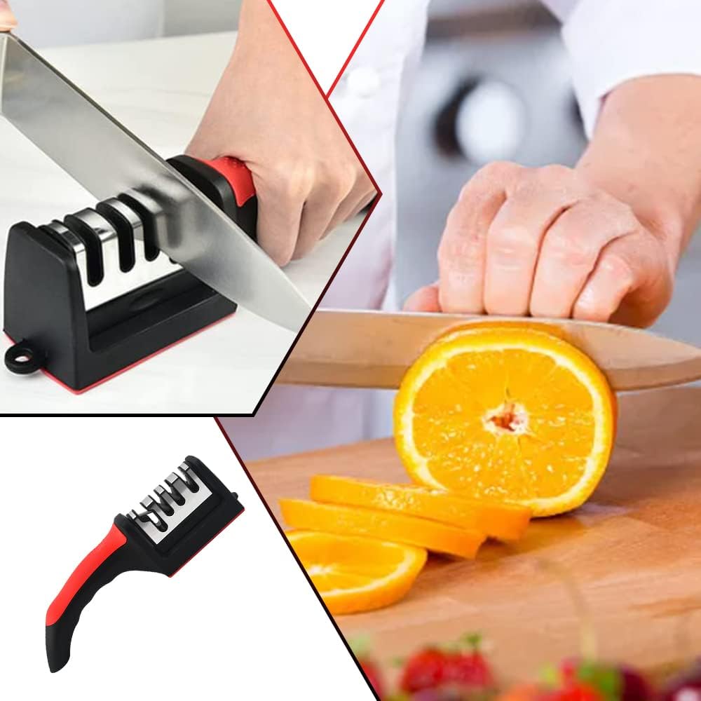 Ceramic plate for fine grinding of kitchen knives